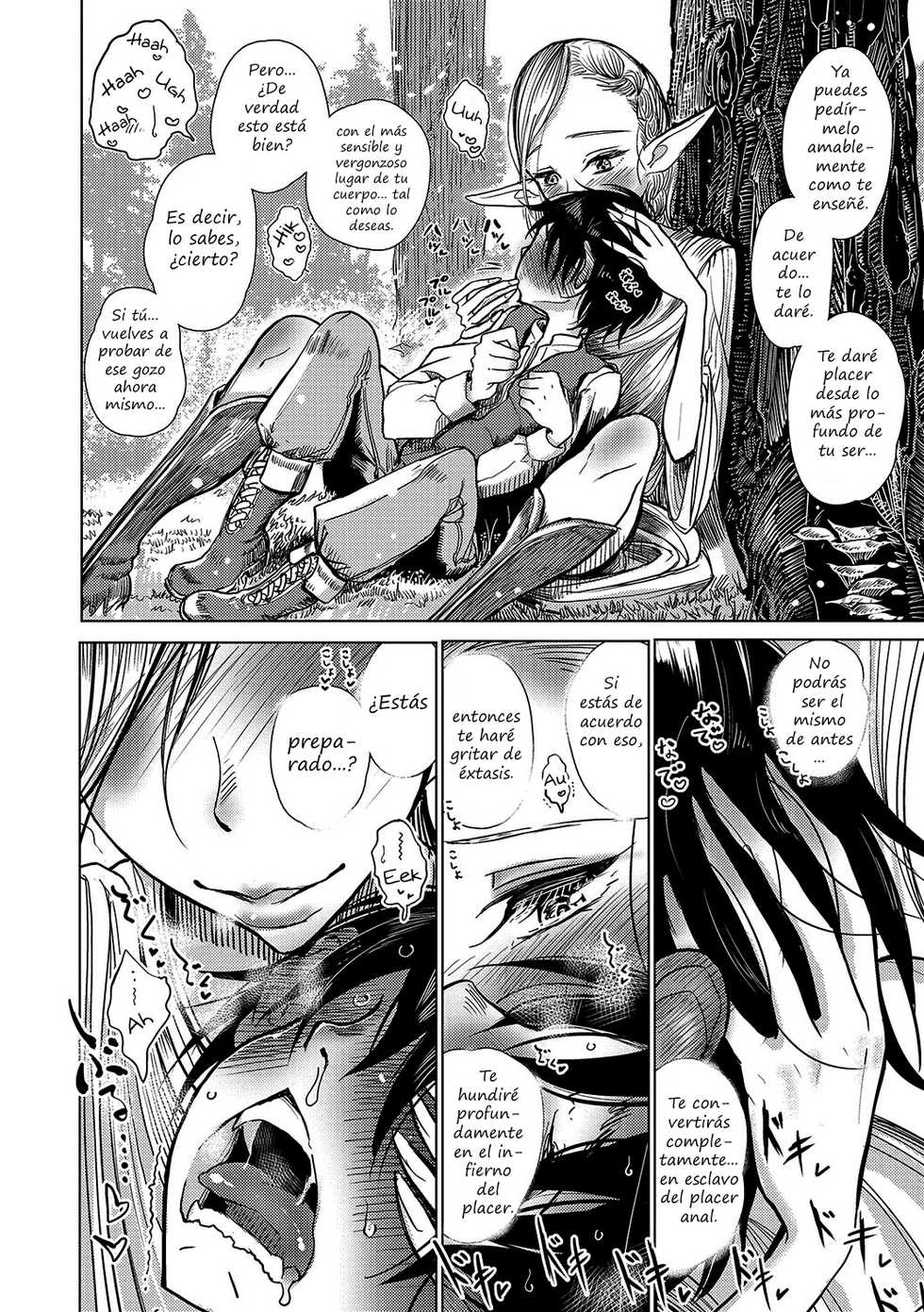 [Dhibi] Elf Chuudoku (Otokonoko HEAVEN Vol. 33) [Spanish] {Aficionado Scan} [Digital] - Page 4