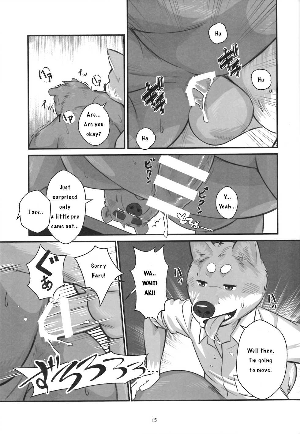 (Kansai! Kemoket 5) [Yuutopia (Oaks)] Shunka Shutoh [English] [OmeGarmr] - Page 14