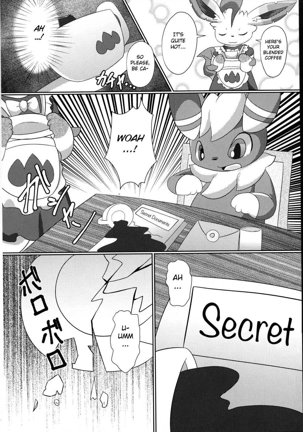 (Kansai! Kemoket 3) [TUMBLE WEED (Itameshi)] Le Secret Cafe (Pokémon) [English] [BSN] - Page 8