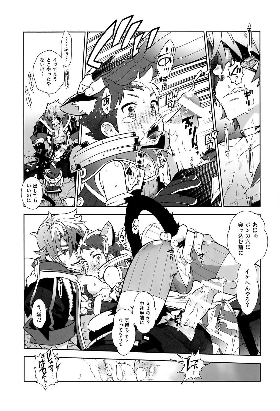 (ShotaFes 3) [Article 60 of Criminal Code (Shuhan)] Nyanko Rex-kun to Nyannyan Shiyo! (Xenoblade Chronicles 2) - Page 12