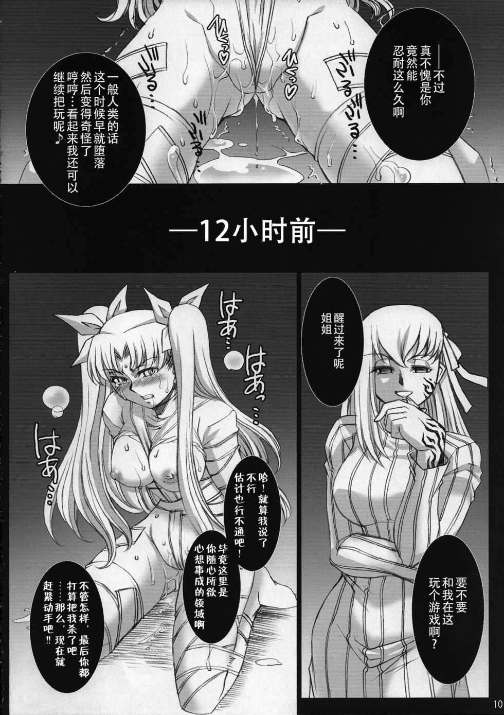 (COMIC1☆2) [H.B (B-RIVER)] Red Degeneration -DAY/3- (Fate/stay night) [Chinese] [不咕鸟汉化组] - Page 9