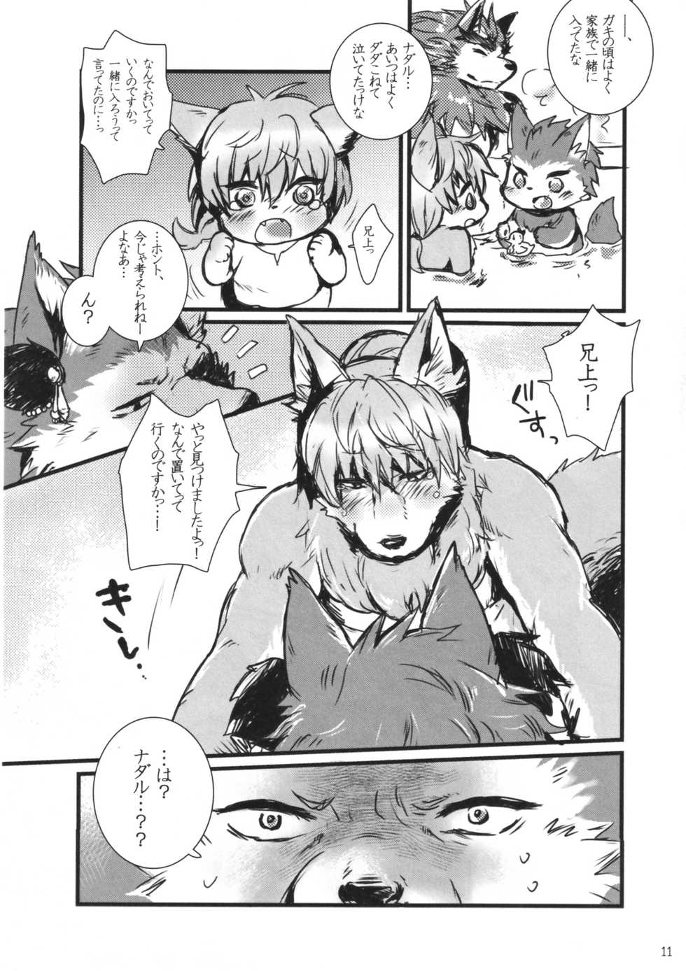 (Kemoket 6) [Hallucigenia (Kamidou Haruki)] Onii-sama wa Haitenai (Wander Crown) - Page 10
