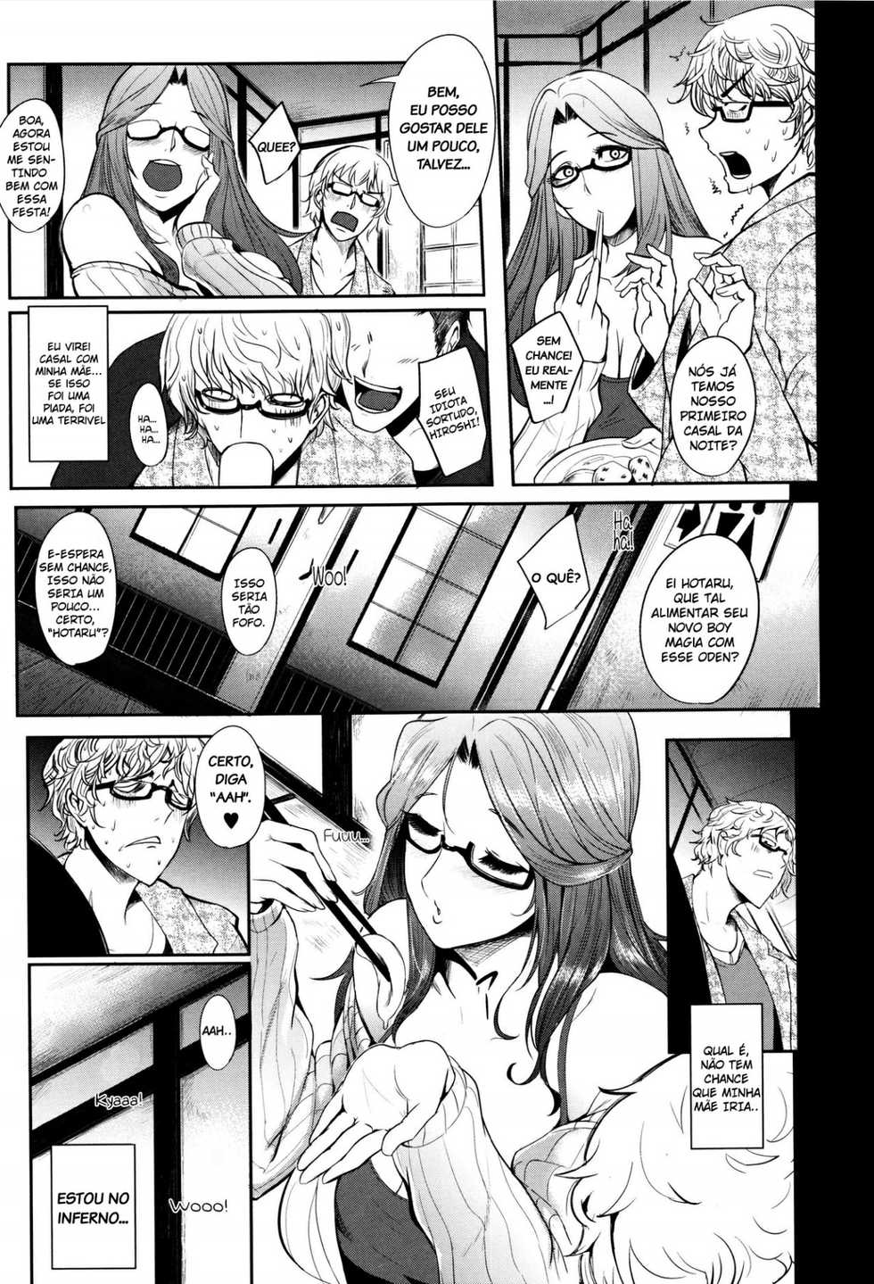 [Otochichi] Mama Naranai Onna-tachi Ch. 1-5 [Portuguese-BR] - Page 9