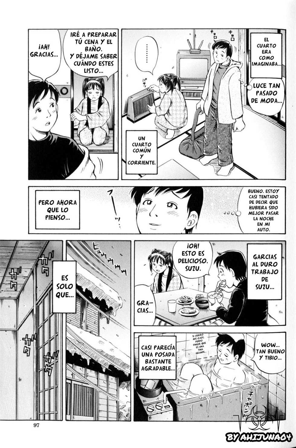 [Komine Tsubasa] Pregnancy - 05-LA POSADA DE SUZU [Spanish] [Rewrite] [byahijuna04@] - Page 7