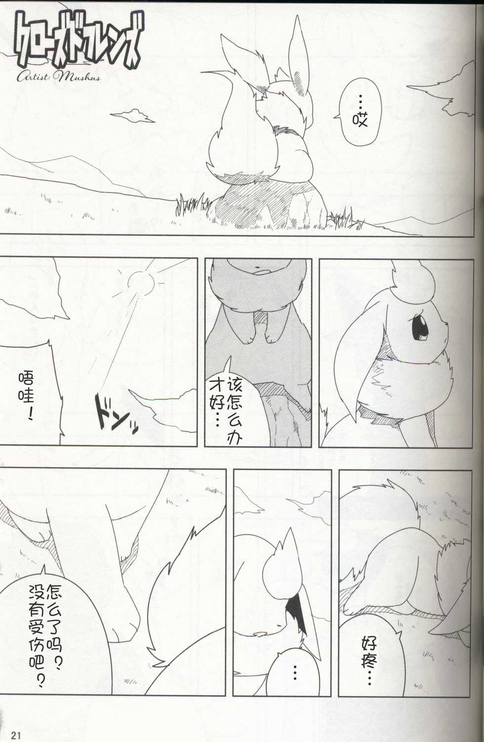 (C93) [BEart (Various)] EeveeROlution 3 (Pokémon) [Chinese] [虾皮汉化组] - Page 20