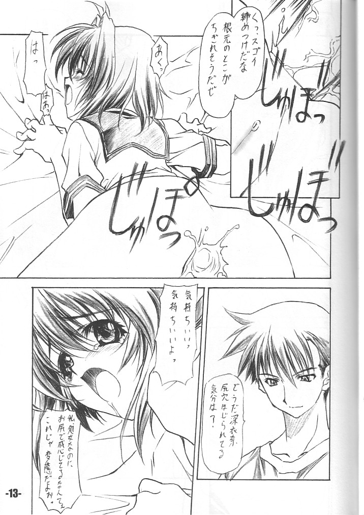 (CR34) [EXtage (Minakami Hiroki)] EXtra stage vol. 11 (Onegai Twins) - Page 12