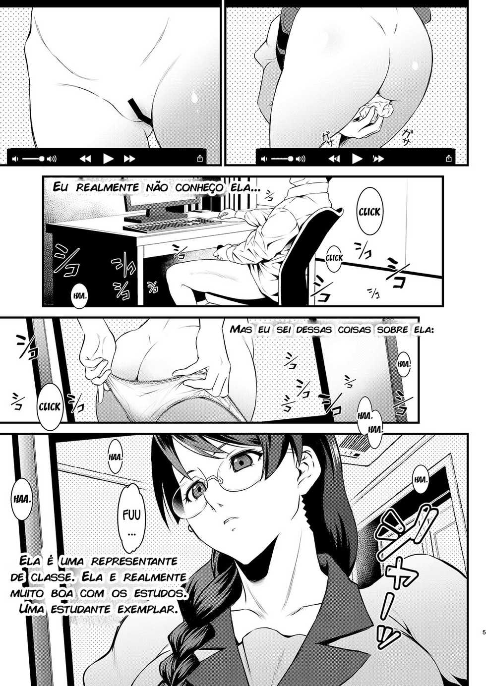 [Metabocafe Offensive Smell Uproar (Itachou)] Rouka no Musume (Bakemonogatari) [Digital] [Portuguese-BR] [zk3y] - Page 5
