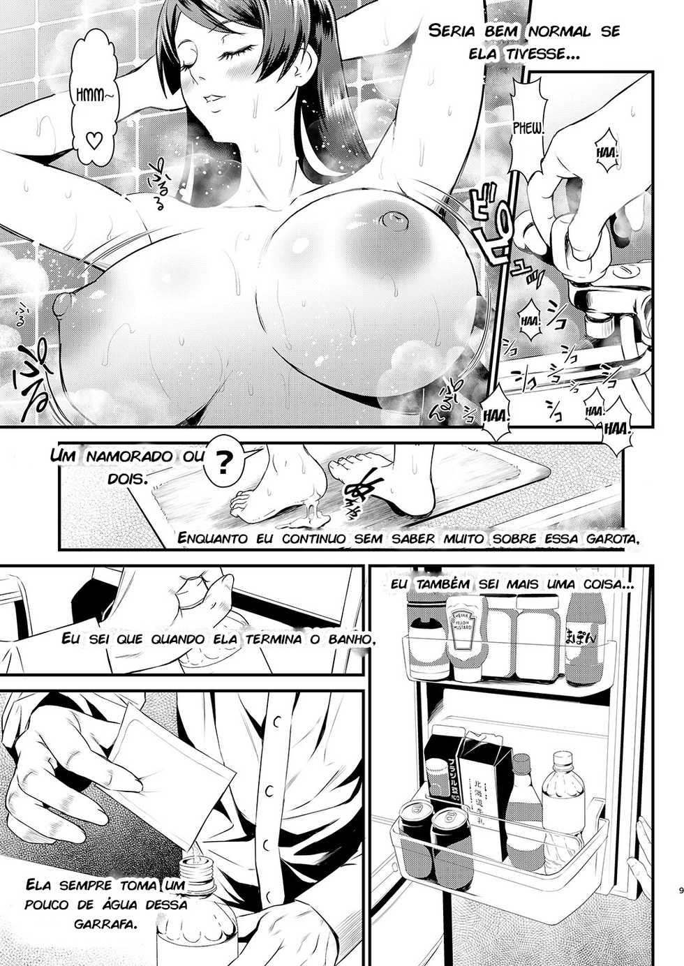 [Metabocafe Offensive Smell Uproar (Itachou)] Rouka no Musume (Bakemonogatari) [Digital] [Portuguese-BR] [zk3y] - Page 9