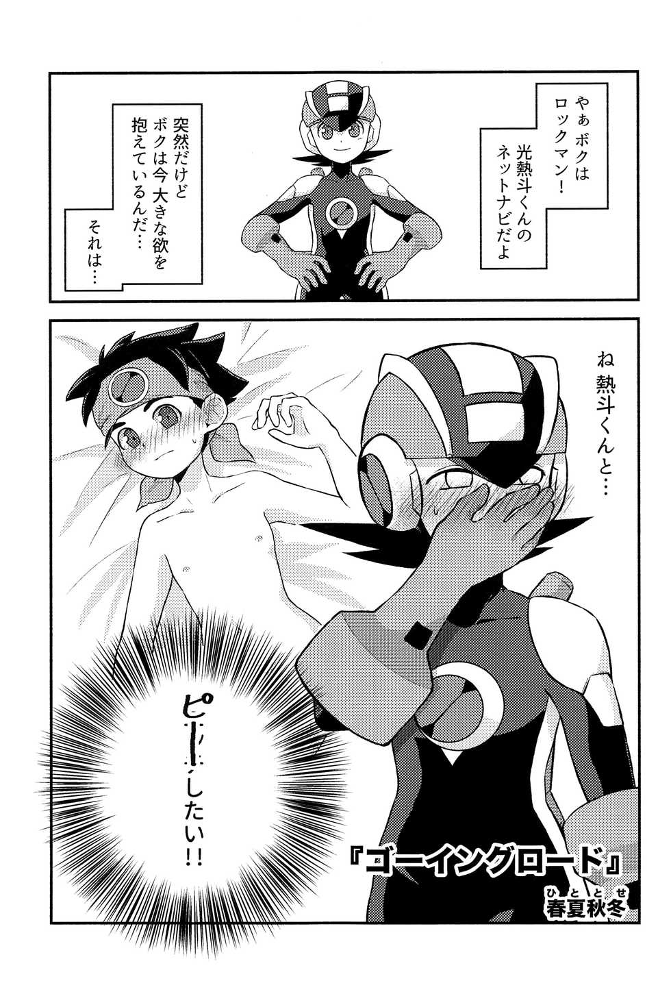 (ShotaFes 3) [Omoya, Houwa Youeki Beta (Various)] Kimiiro Kokoro Window (Rockman.EXE) - Page 6