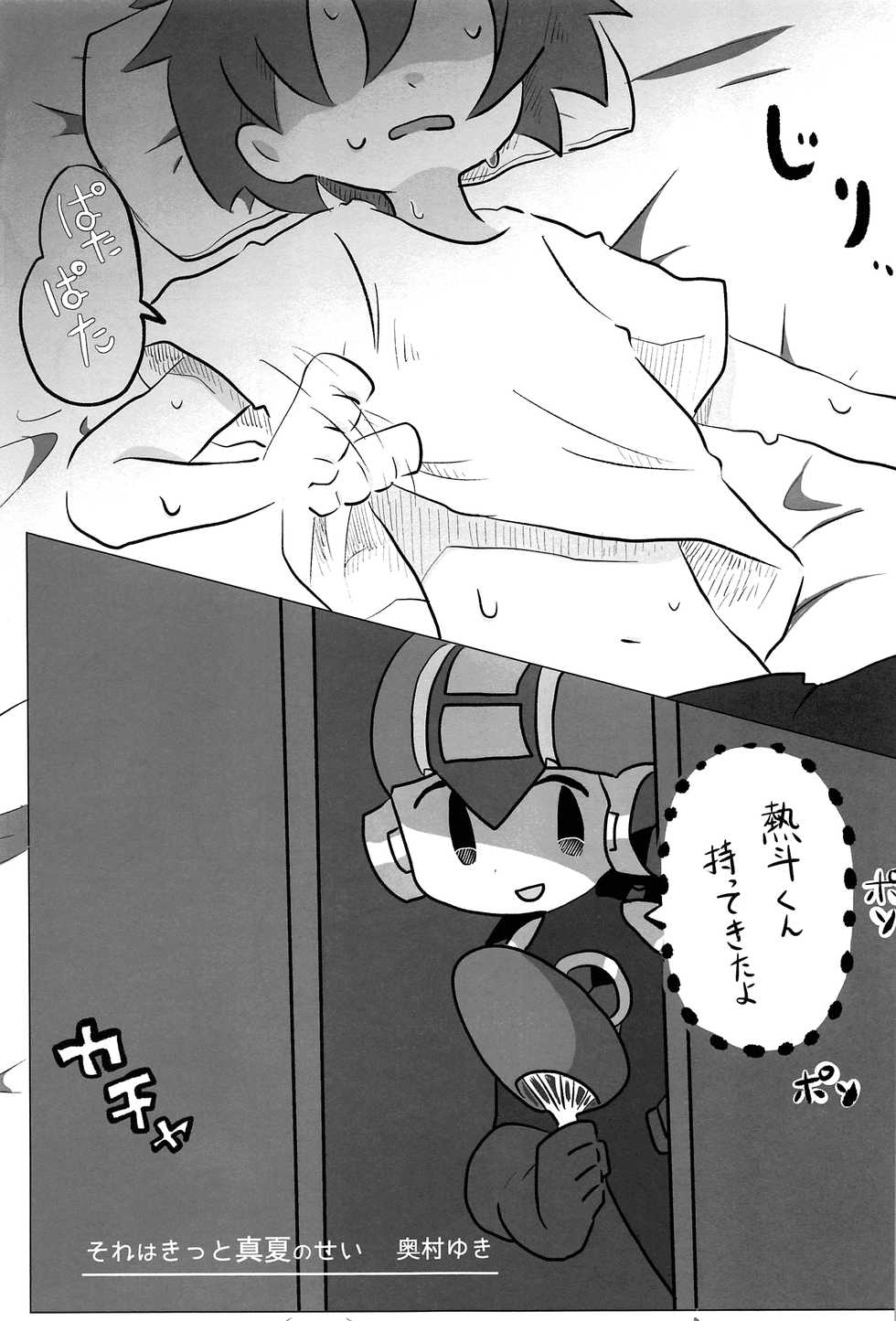 (ShotaFes 3) [Omoya, Houwa Youeki Beta (Various)] Kimiiro Kokoro Window (Rockman.EXE) - Page 40