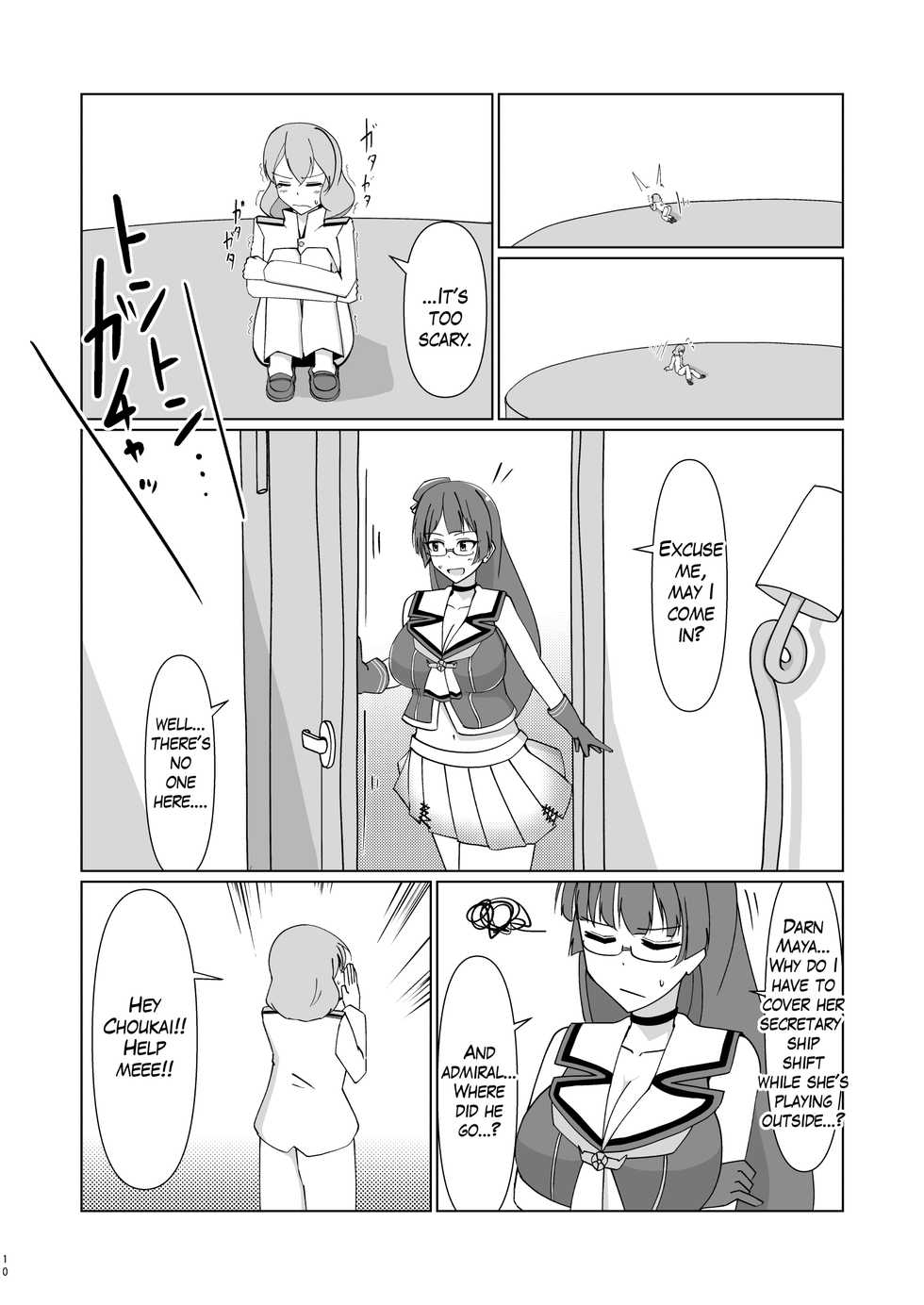 [TAKAIWERKS (Takai Sen)] Chibi na Omae wa Atashi no Omocha (Kantai Collection -KanColle-) [English] [Digital] - Page 9