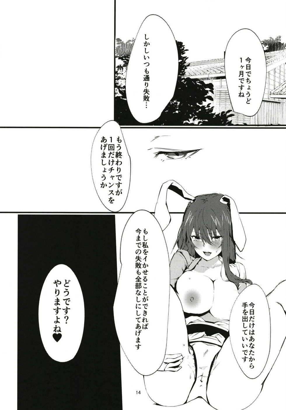 [Imasori Dondai (Us Them)] Tada Hitotsu, Aru Asobi o Shimasen ka? (Touhou Project) [Digital] - Page 14