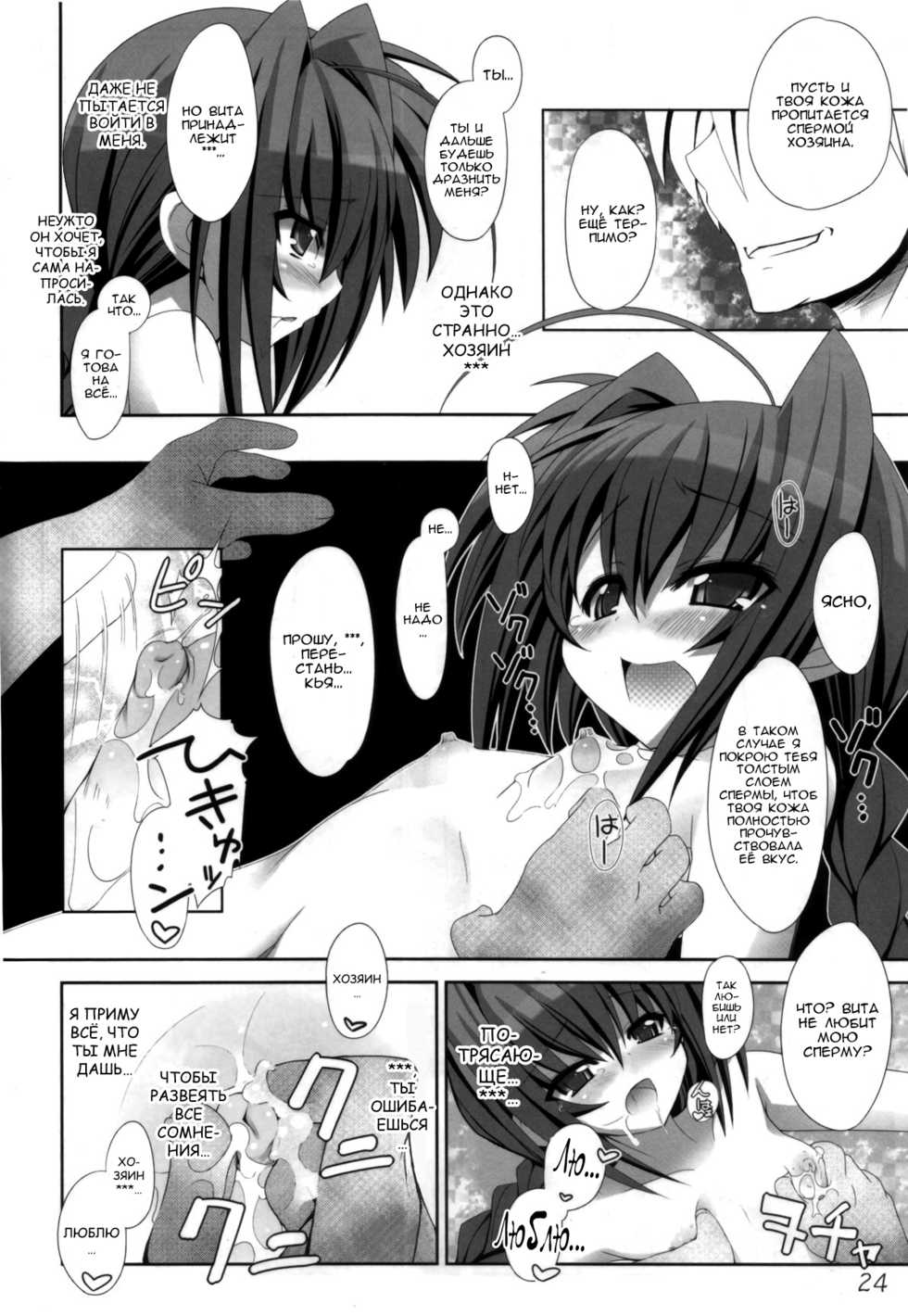 (C78) [Shiwodou. (Shiwo.)] Invades V. ver1.11 | ВТОРЖЕНИЕ В V ver 1.11 (Mahou Shoujo Lyrical Nanoha) [Russian] [Nik, Leri] - Page 22