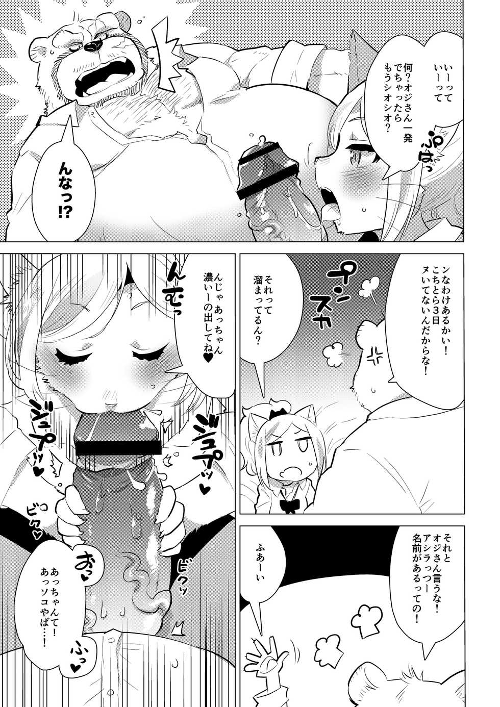 (C90) [STAR PARLOR (Nagareboshi Purin)] Kemobitch! - Page 8