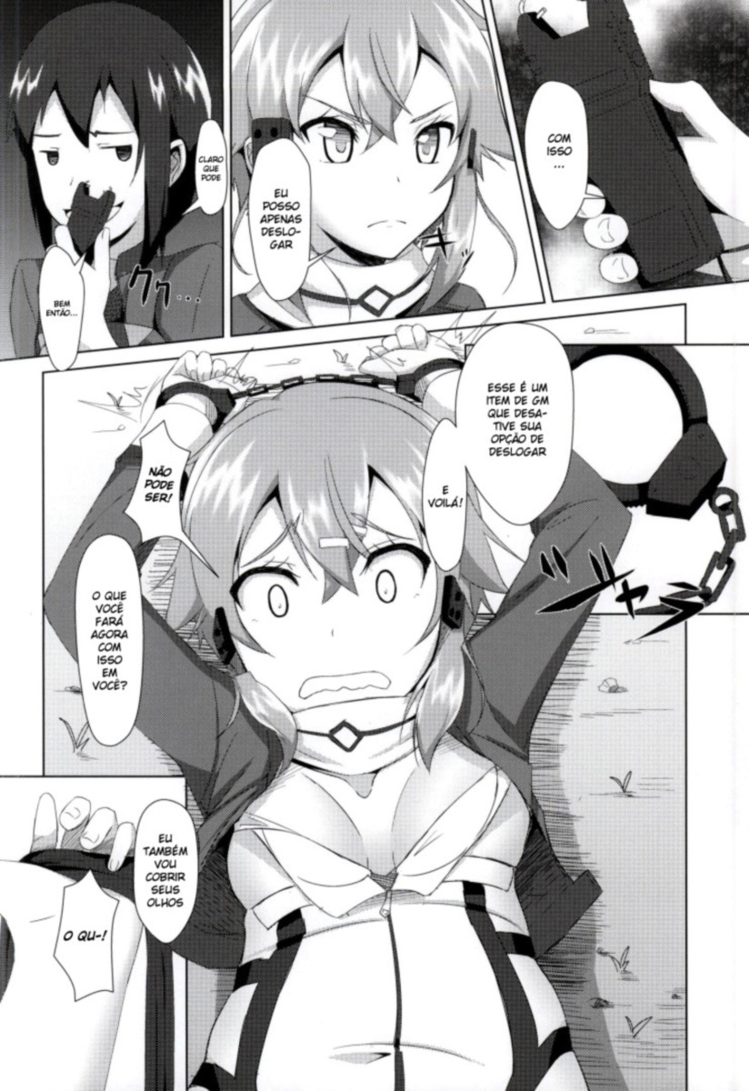 (C87) [Torinabe (Cla)] Shino x Shinon (Sword Art Online) [Portuguese-BR] - Page 3
