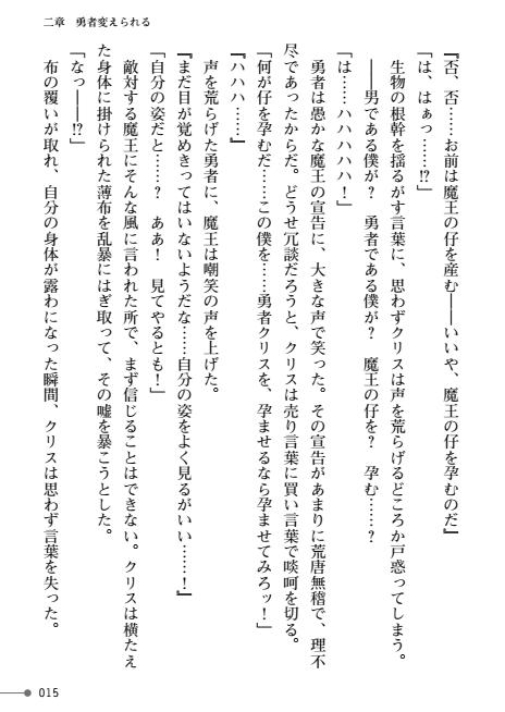 [Akira Kuroi, umiHAL] TS Yuusha Chris Mamono Fuck de Reizoku Sanran [Digital] - Page 15