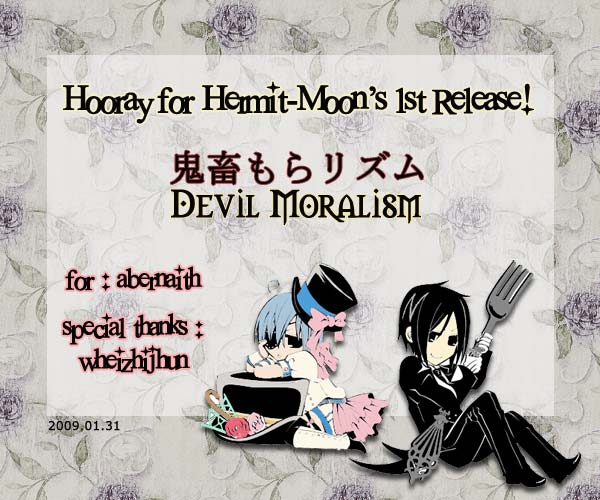 [Pink Kitten (Naokichi.)] Kichiku Moralism | Devil Moralism (Black Butler) [English] [Hermit-Moon] - Page 2