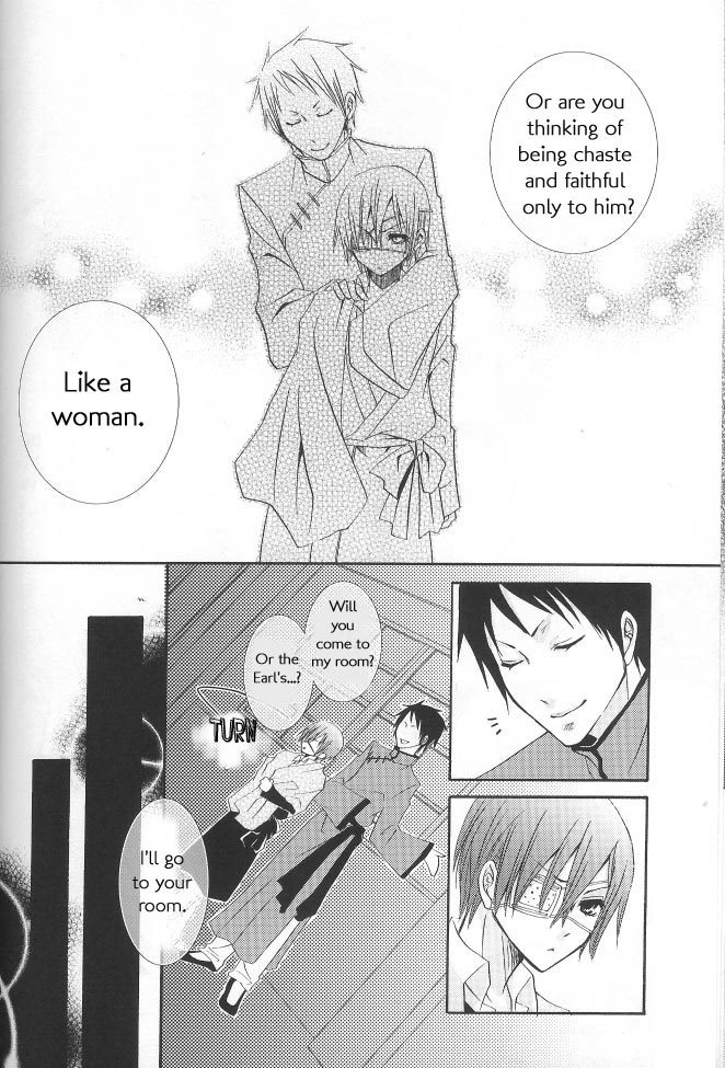 [Pink Kitten (Naokichi.)] Kichiku Moralism | Devil Moralism (Black Butler) [English] [Hermit-Moon] - Page 11