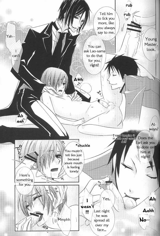 [Pink Kitten (Naokichi.)] Kichiku Moralism | Devil Moralism (Black Butler) [English] [Hermit-Moon] - Page 24