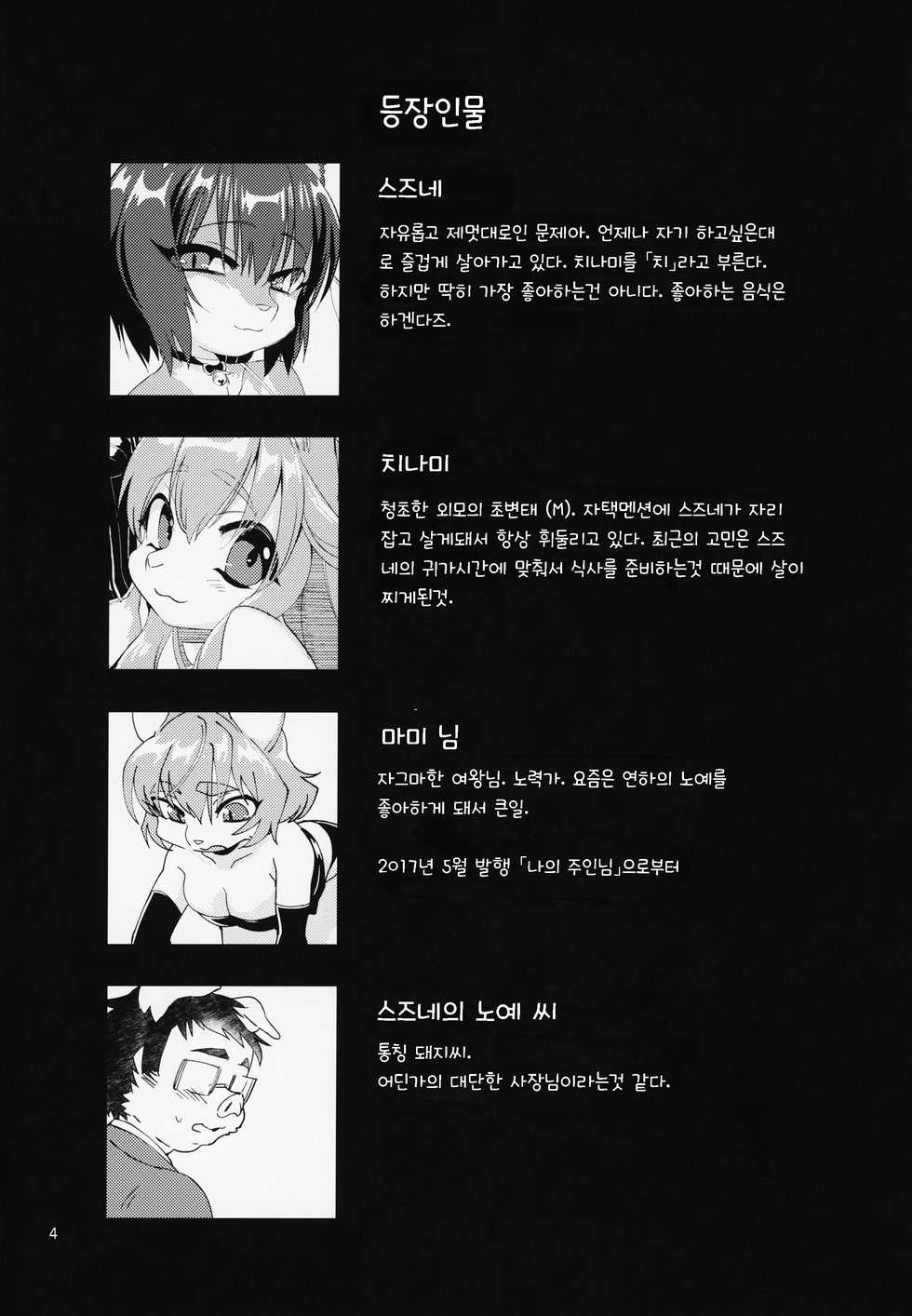 (Kemoket 7) [Nenneko Tanuki (Tanutan)] TOYBOX [Korean] [TeamHT] - Page 4
