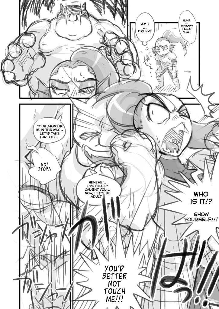 [Amanatsu] Undyne Ryoujoku Manga (Undertale)[Translated] - Page 4