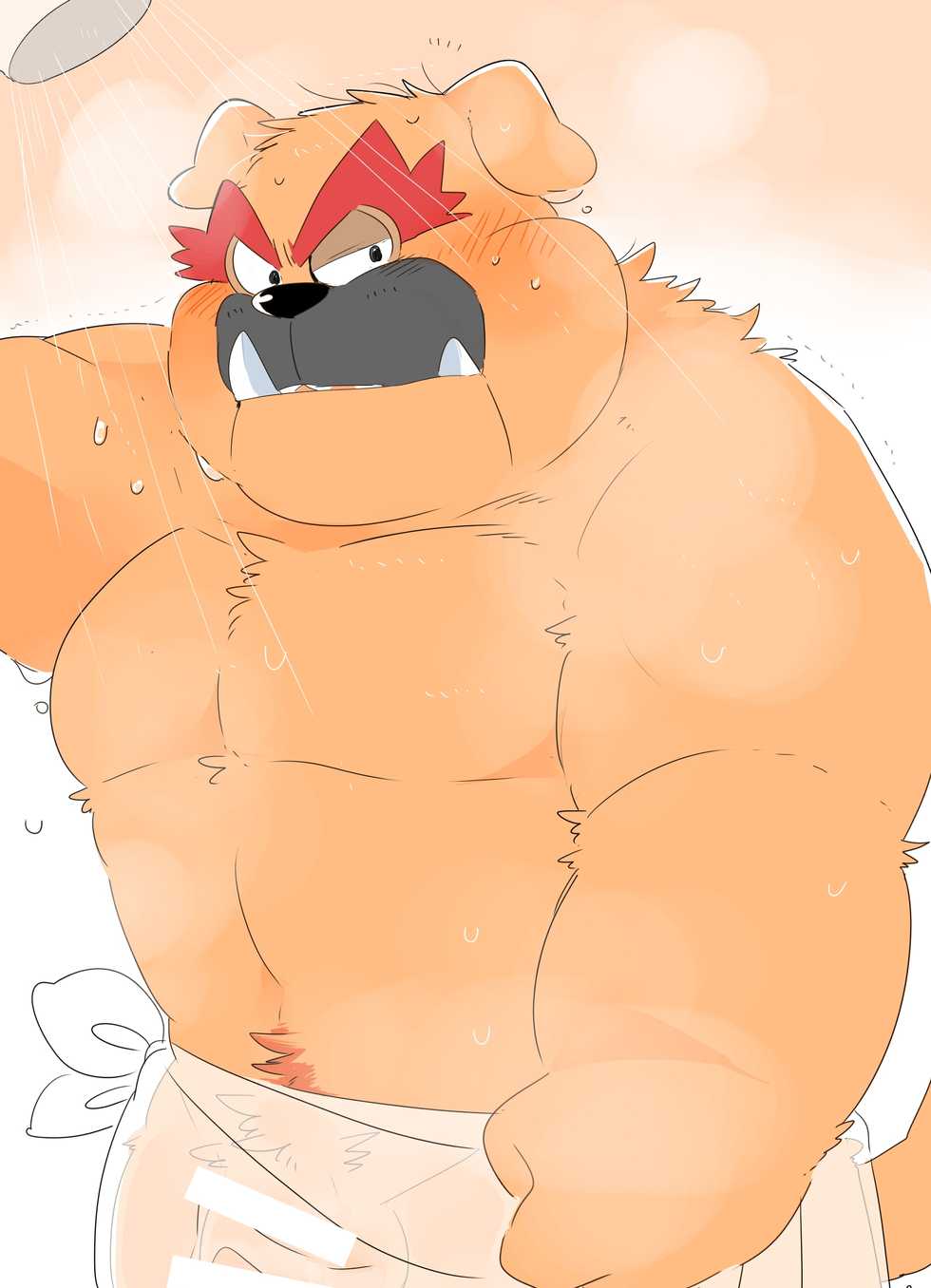 (Shinshun Kemoket 5) [Kokemomo (Hyaku)] Kemono dakara Shikatanai! (Warioware) - Page 5