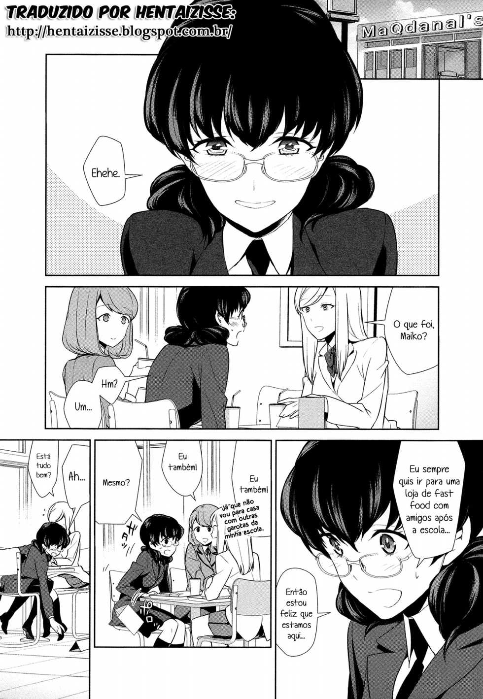 [Comaku] Watashi no Shumi tte Hen desu ka? |  Meu hobby é estranho? Ch. 5 (L -Ladies & Girls Love- 08) [Portuguese-BR] [HentaiZisse] - Page 1