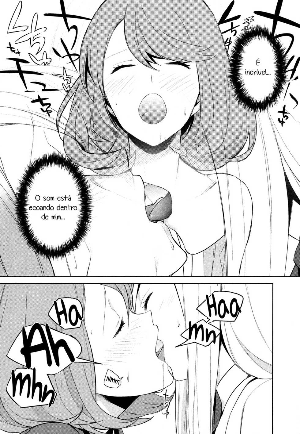 [Comaku] Watashi no Shumi tte Hen desu ka? |  Meu hobby é estranho? Ch. 5 (L -Ladies & Girls Love- 08) [Portuguese-BR] [HentaiZisse] - Page 13