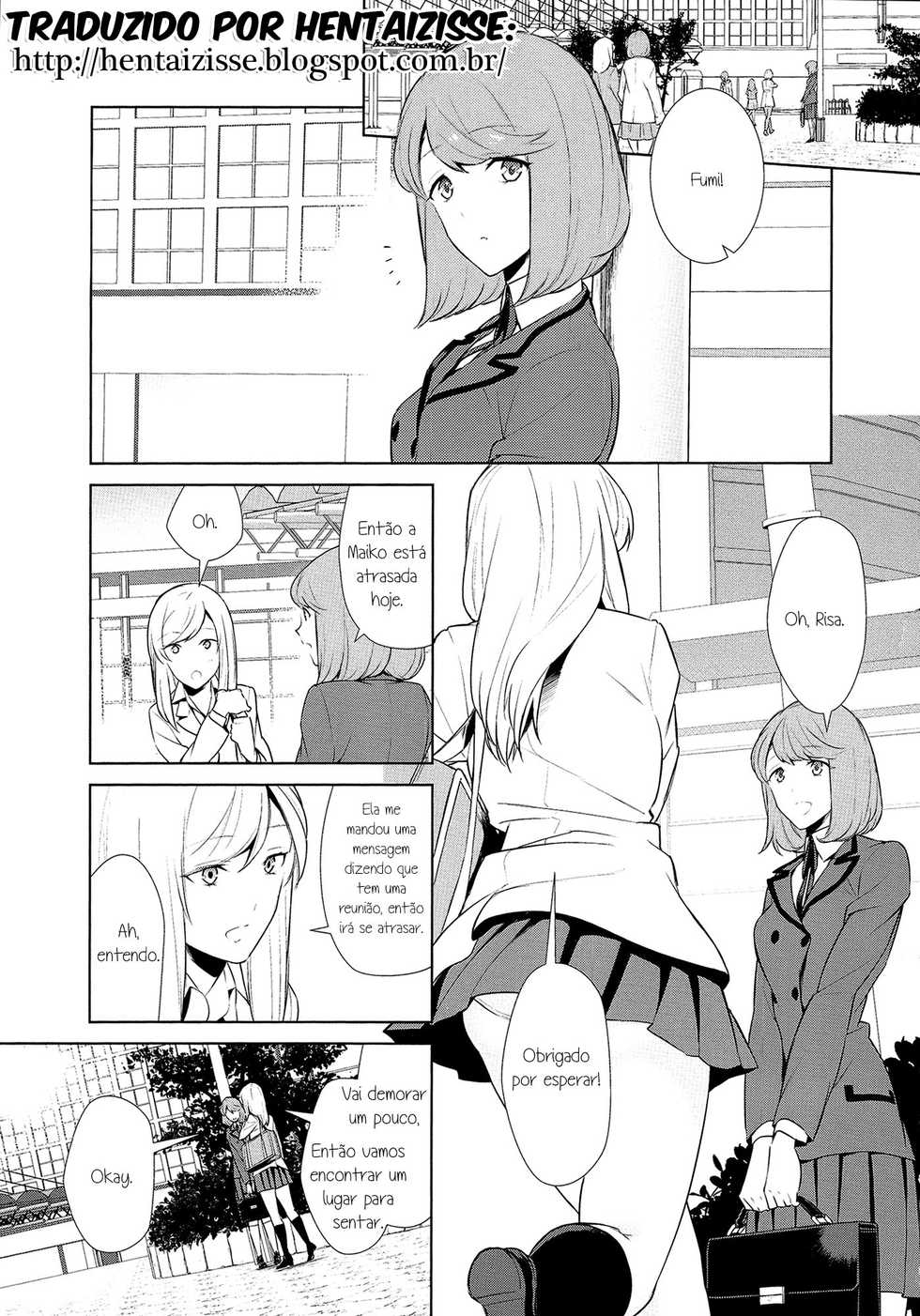 [Comaku] Watashi no Shumi tte Hen desu ka? |  Meu hobby é estranho? Ch. 7 (L -Ladies & Girls Love- 10) [Portuguese-BR] [HentaiZisse] - Page 1