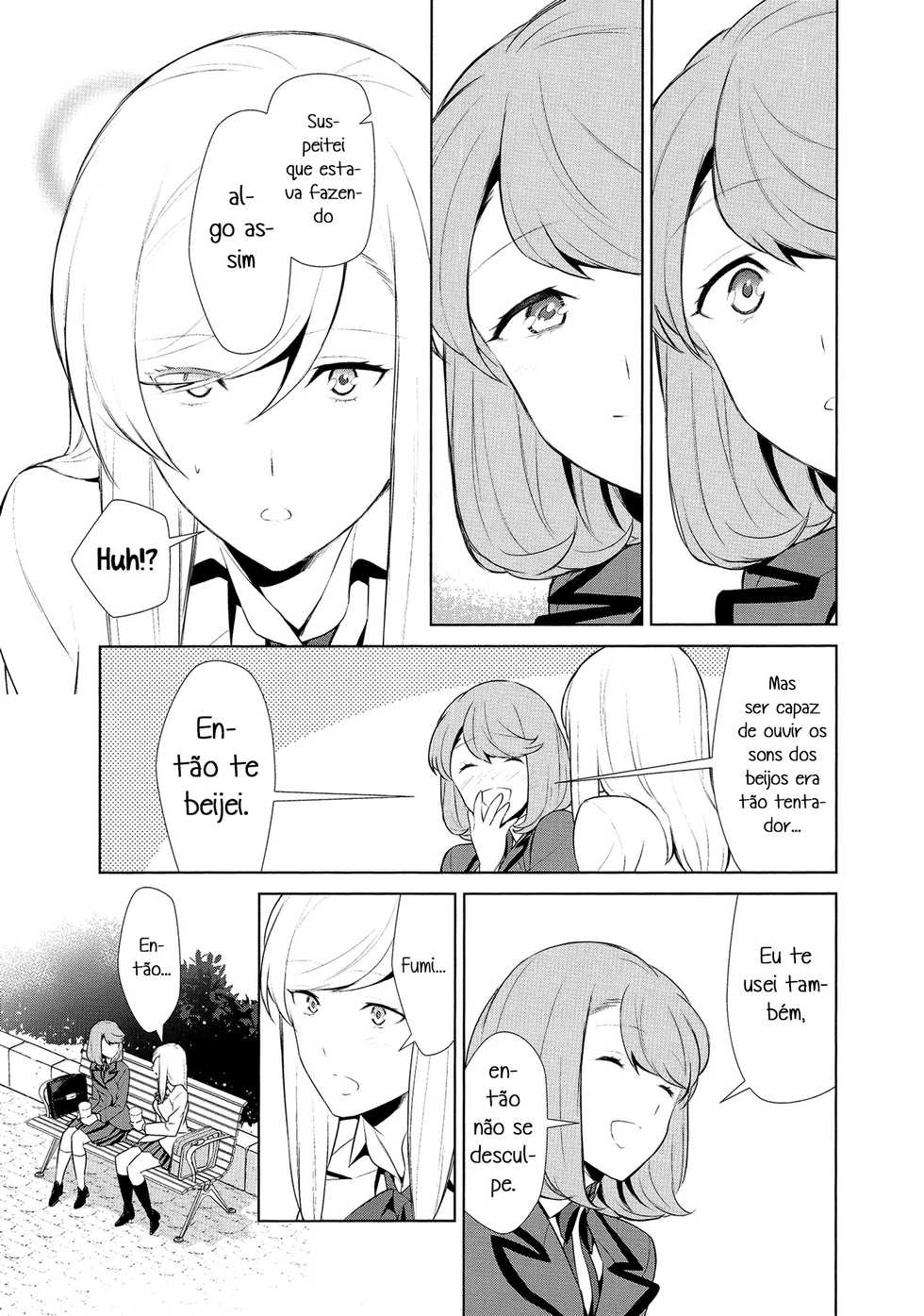 [Comaku] Watashi no Shumi tte Hen desu ka? |  Meu hobby é estranho? Ch. 7 (L -Ladies & Girls Love- 10) [Portuguese-BR] [HentaiZisse] - Page 9