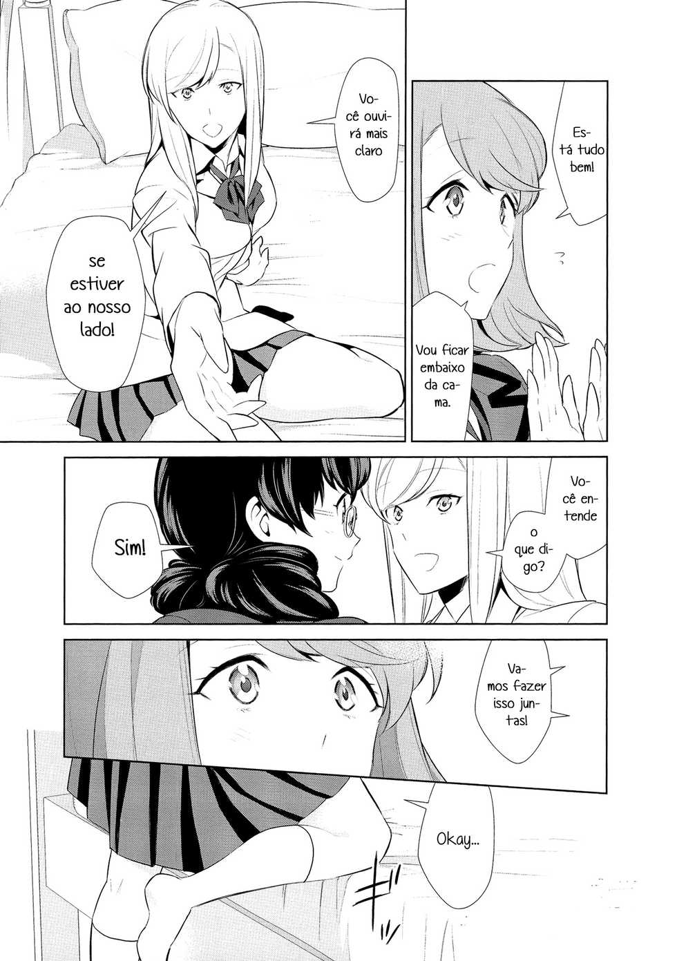 [Comaku] Watashi no Shumi tte Hen desu ka? |  Meu hobby é estranho? Ch. 7 (L -Ladies & Girls Love- 10) [Portuguese-BR] [HentaiZisse] - Page 15