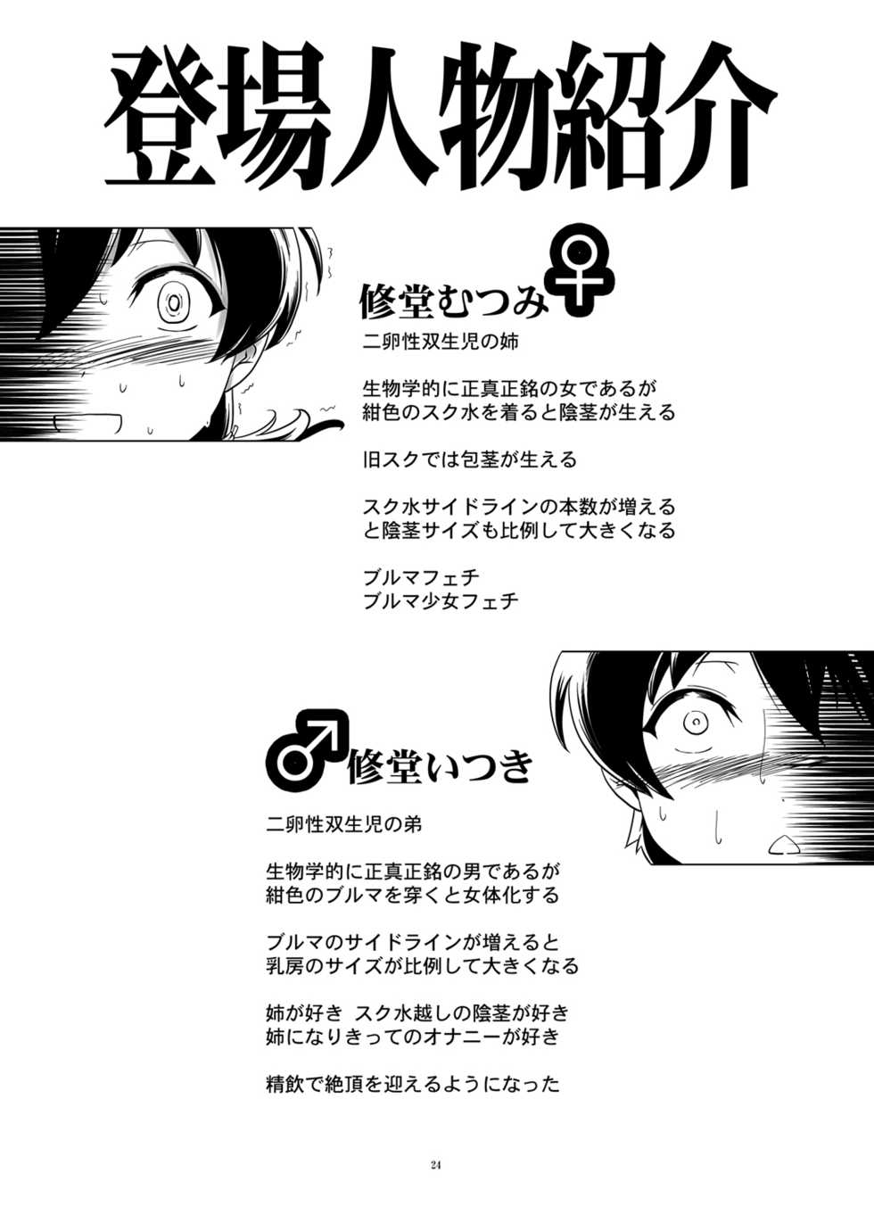 [gallery walhalla (Kanoe)] Hentai Futago no Natsuyasumi & Hentai Futago no Ryoushin [Digital] - Page 25