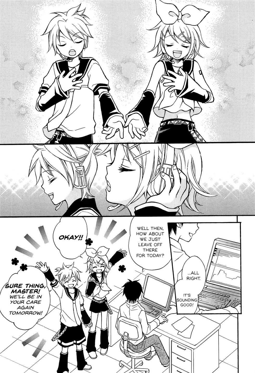 (C92) [SEVENTHSTAR (59)] Kagamine Len x Rin Seijin Muke Sairokushuu RECORD Rimen (VOCALOID) [English] {jtanonymus} [Incomplete] - Page 6