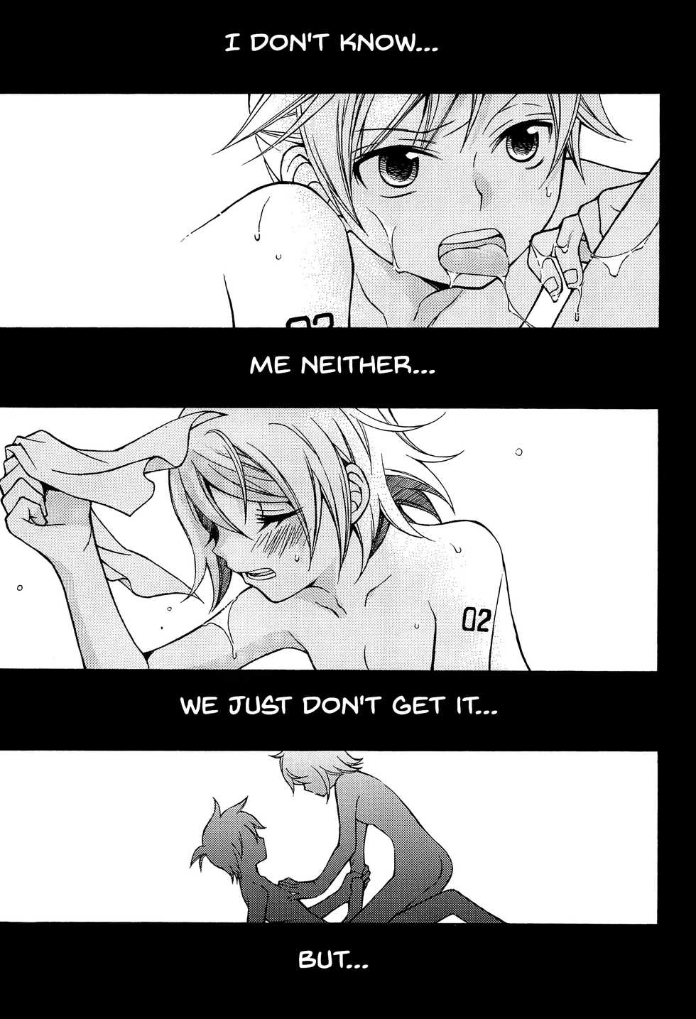 (C92) [SEVENTHSTAR (59)] Kagamine Len x Rin Seijin Muke Sairokushuu RECORD Rimen (VOCALOID) [English] {jtanonymus} [Incomplete] - Page 10