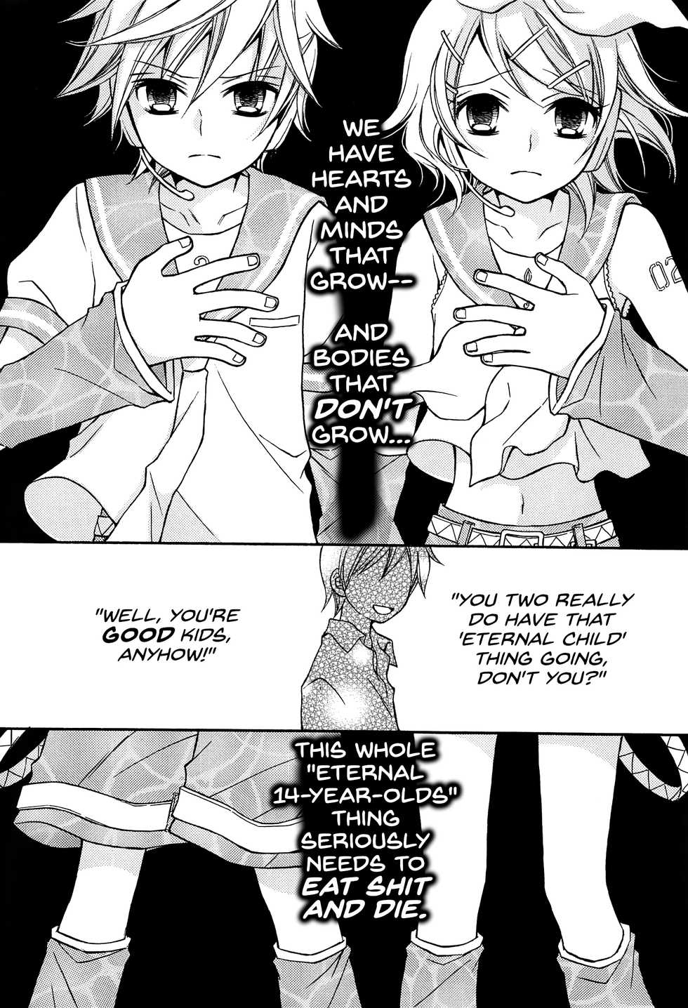 (C92) [SEVENTHSTAR (59)] Kagamine Len x Rin Seijin Muke Sairokushuu RECORD Rimen (VOCALOID) [English] {jtanonymus} [Incomplete] - Page 11