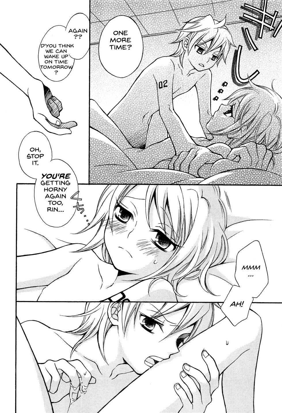 (C92) [SEVENTHSTAR (59)] Kagamine Len x Rin Seijin Muke Sairokushuu RECORD Rimen (VOCALOID) [English] {jtanonymus} [Incomplete] - Page 15