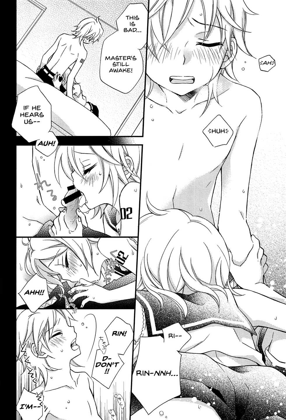 (C92) [SEVENTHSTAR (59)] Kagamine Len x Rin Seijin Muke Sairokushuu RECORD Rimen (VOCALOID) [English] {jtanonymus} [Incomplete] - Page 23
