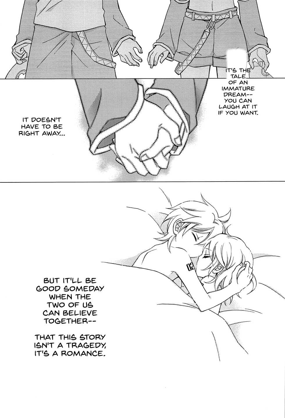 (C92) [SEVENTHSTAR (59)] Kagamine Len x Rin Seijin Muke Sairokushuu RECORD Rimen (VOCALOID) [English] {jtanonymus} [Incomplete] - Page 34