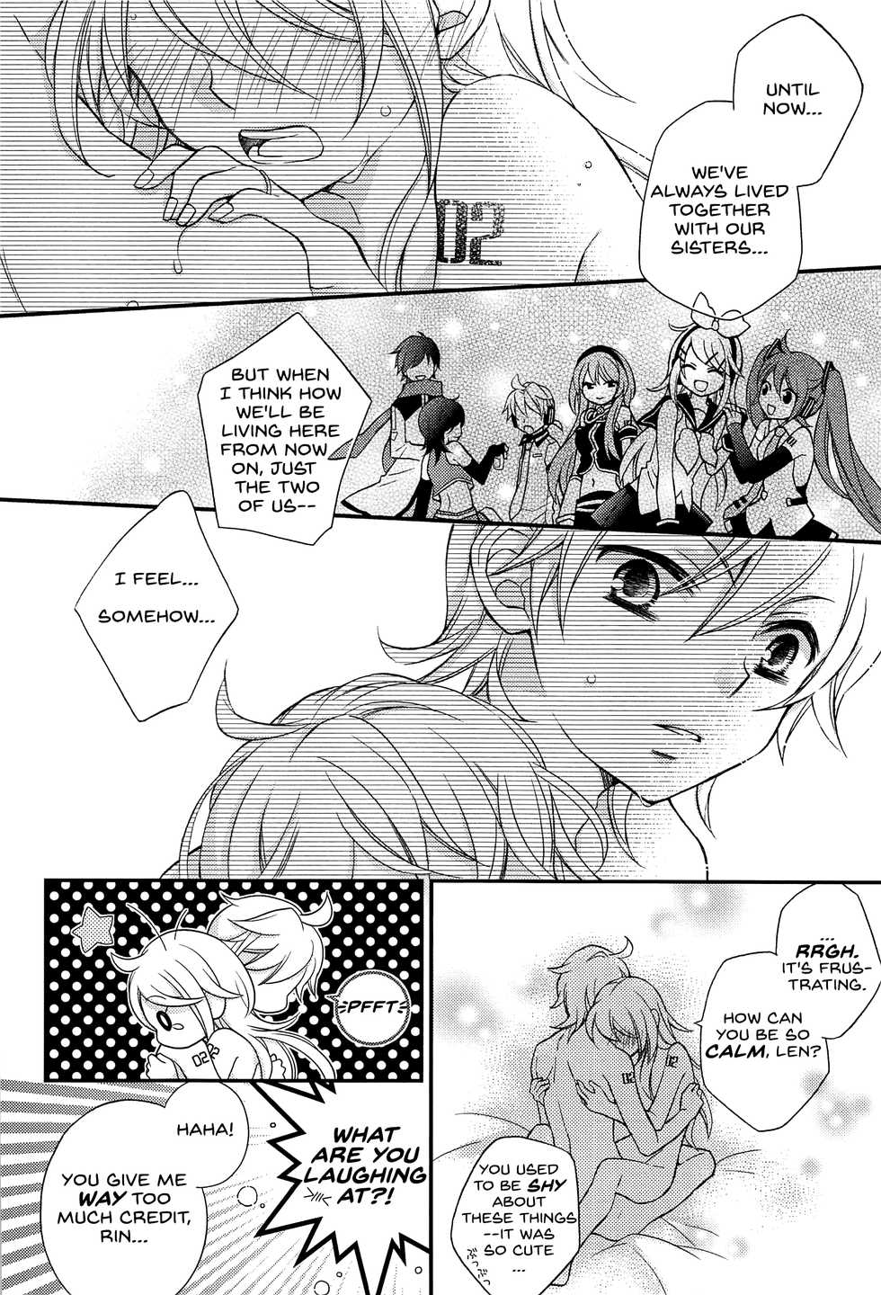 (C92) [SEVENTHSTAR (59)] Kagamine Len x Rin Seijin Muke Sairokushuu RECORD Rimen (VOCALOID) [English] {jtanonymus} [Incomplete] - Page 37