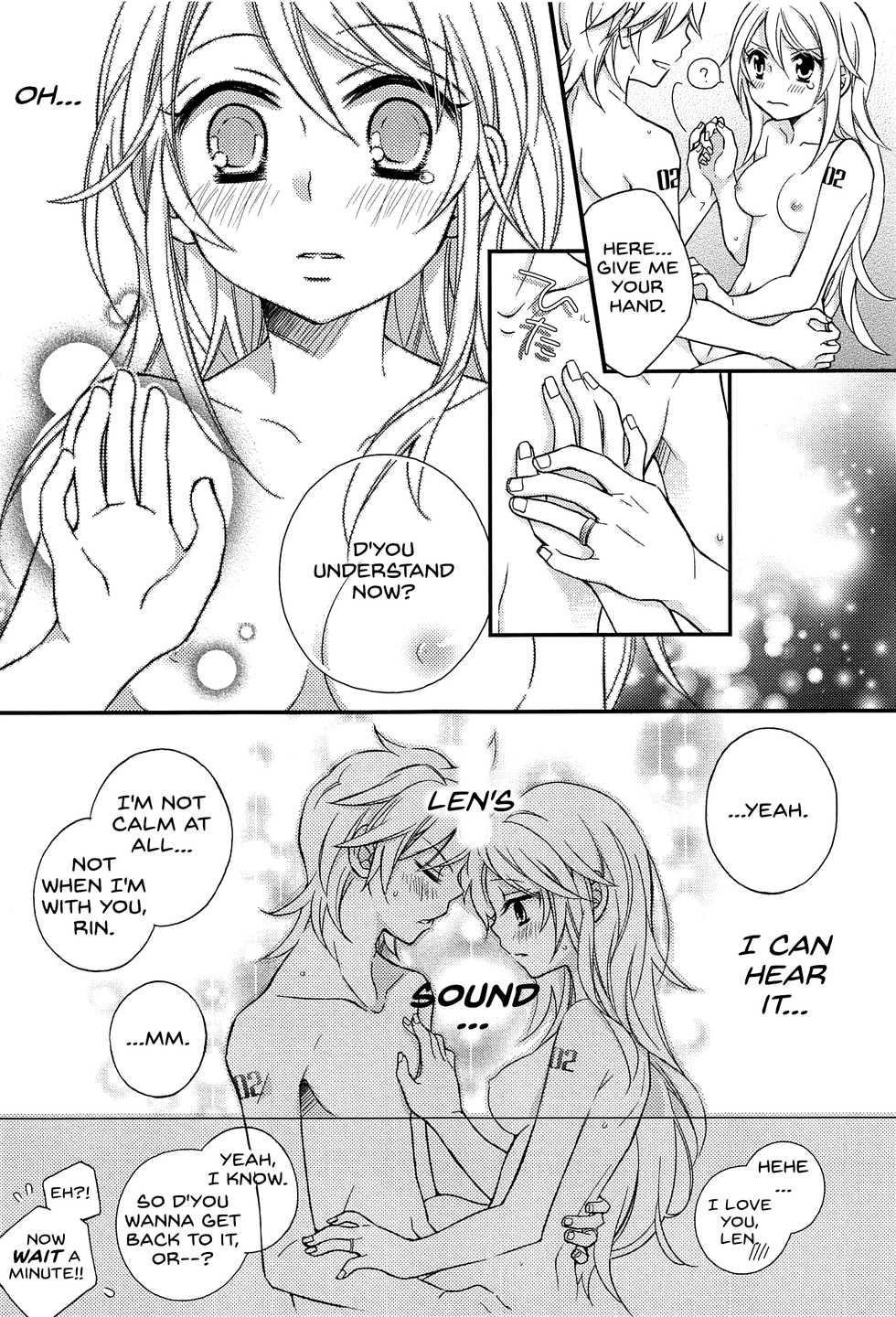 (C92) [SEVENTHSTAR (59)] Kagamine Len x Rin Seijin Muke Sairokushuu RECORD Rimen (VOCALOID) [English] {jtanonymus} [Incomplete] - Page 38
