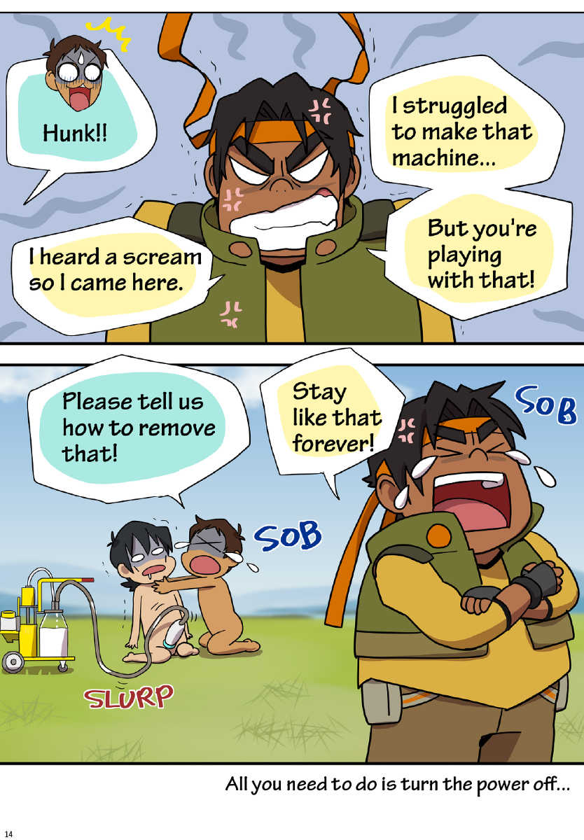 [Halleseed] LOVING MILKING! (Voltron: Legendary Defender) [English] [Digital] - Page 15