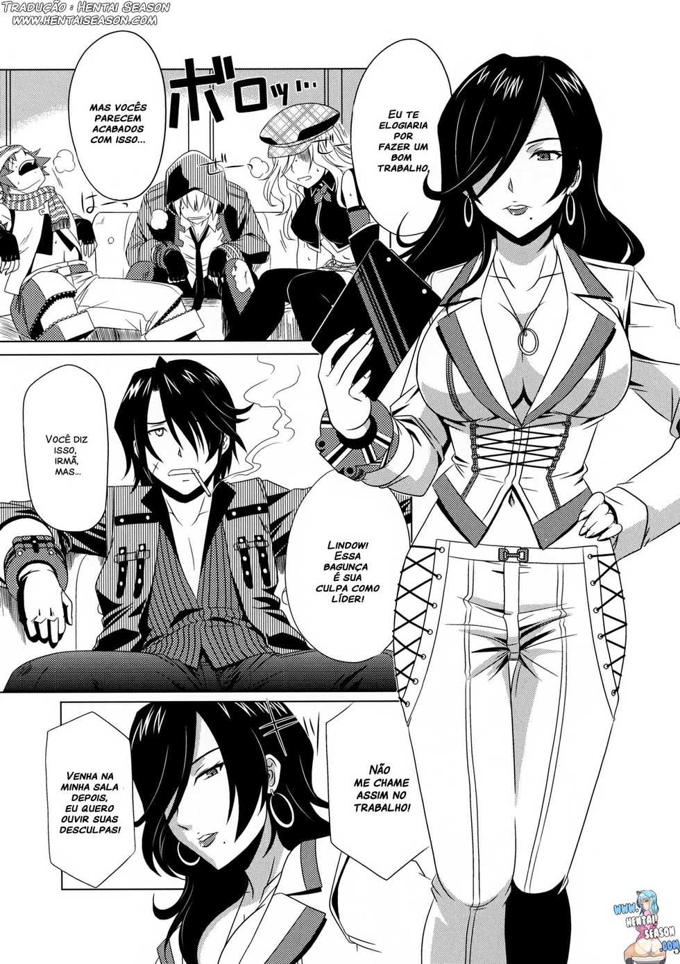 (C79) [CAZA MAYOR (Tsutsumi Akari)] GOD SISTER (GOD EATER) [Portuguese-BR] - Page 2