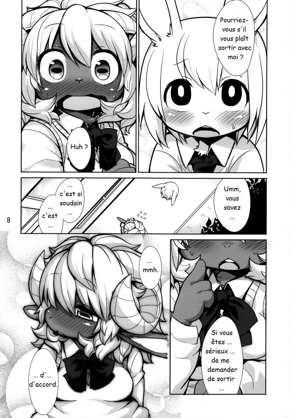 (Kansai! Kemoket 2) [Hiyashichuuka Hajimemashita (Oudon)] Candy Galyak [French] - Page 8
