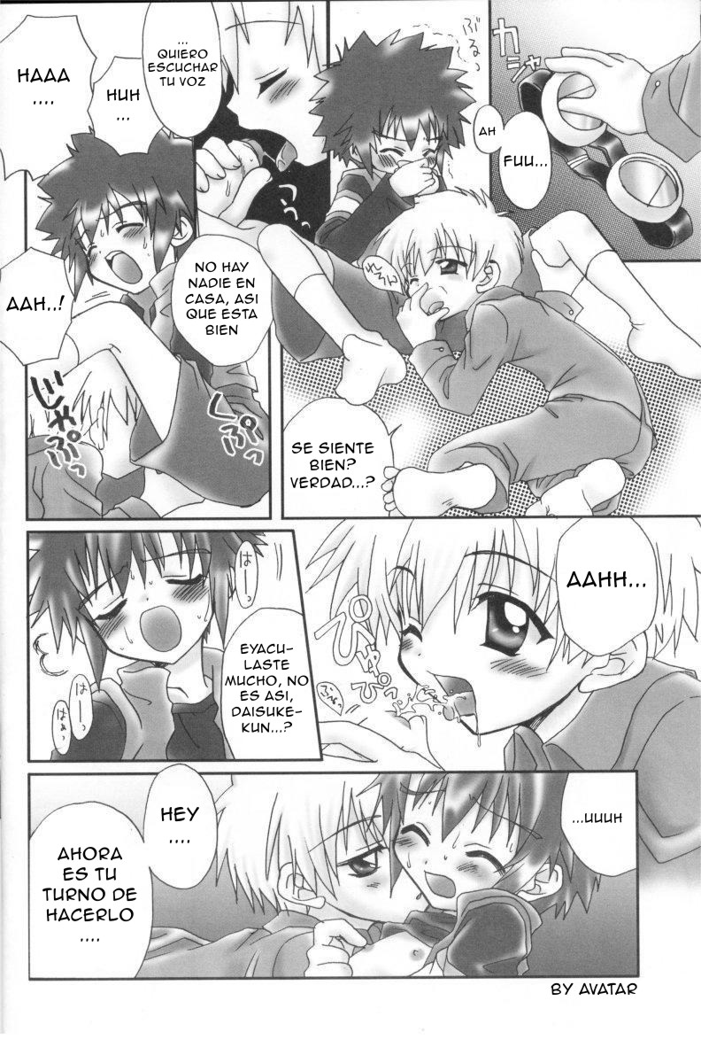 (C61) [Houkago Paradise (Sasorigatame)] Honey Cap (Digimon Adventure 02) [Spanish] [Avatar-kun] - Page 9