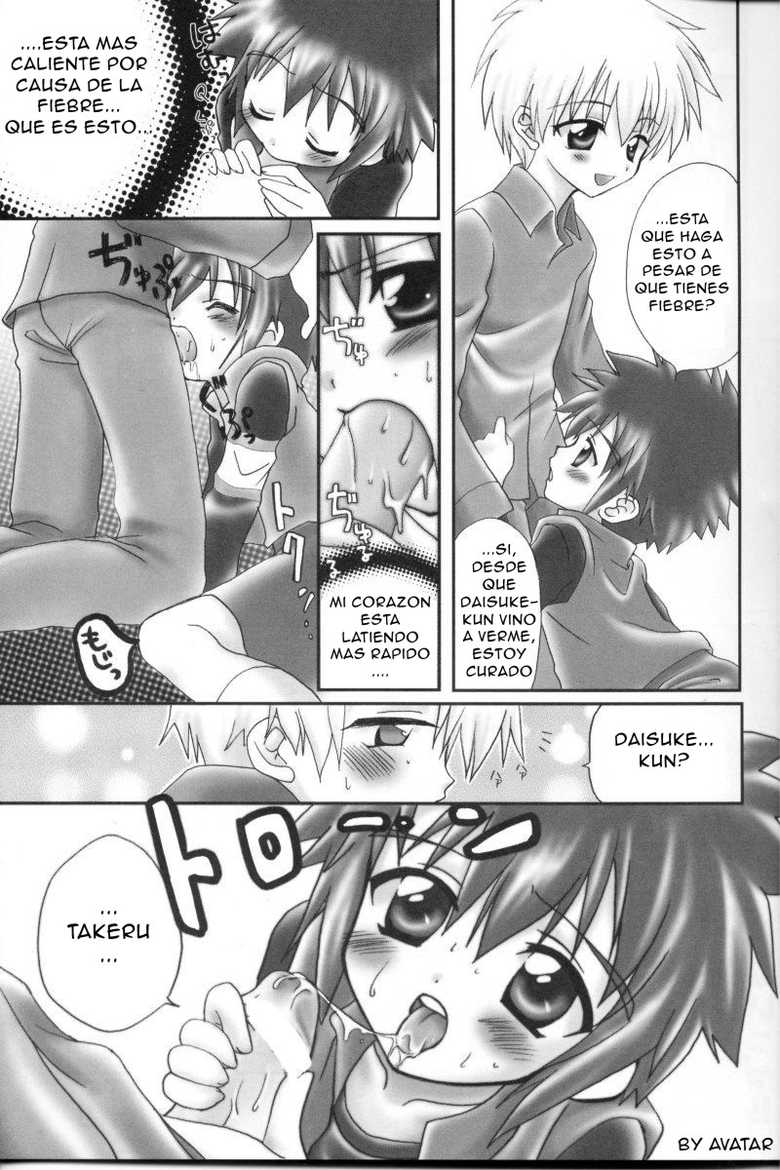 (C61) [Houkago Paradise (Sasorigatame)] Honey Cap (Digimon Adventure 02) [Spanish] [Avatar-kun] - Page 10