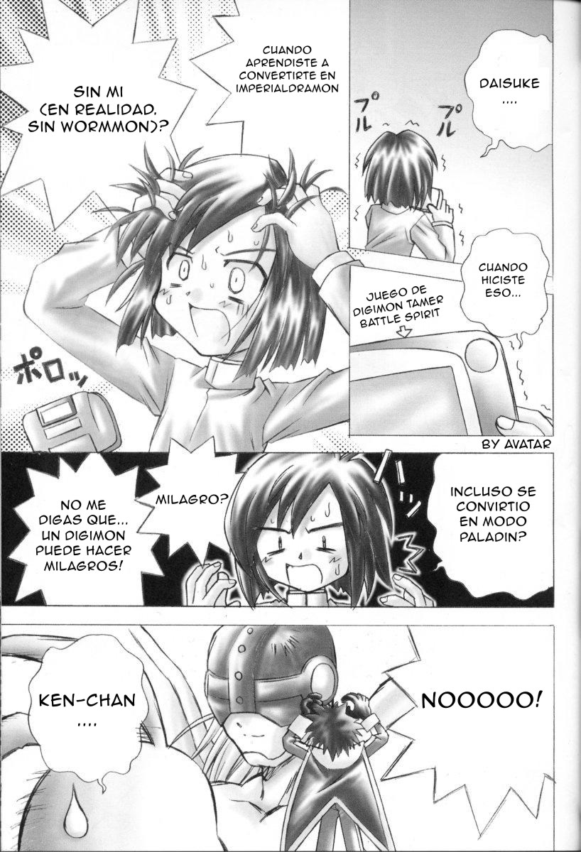 (C61) [Houkago Paradise (Sasorigatame)] Honey Cap (Digimon Adventure 02) [Spanish] [Avatar-kun] - Page 18
