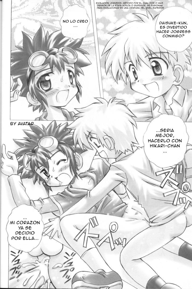 (C61) [Houkago Paradise (Sasorigatame)] Honey Cap (Digimon Adventure 02) [Spanish] [Avatar-kun] - Page 19