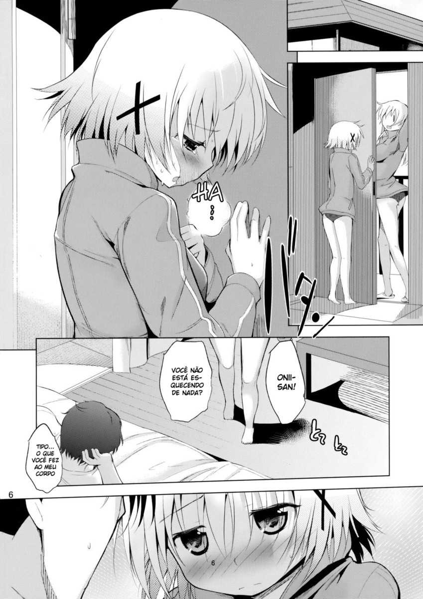 (C83) [EAR-POP (Misagi Nagomu)] Yuno Plus x Second Semester! (Hidamari Sketch) [Portuguese-BR] - Page 5