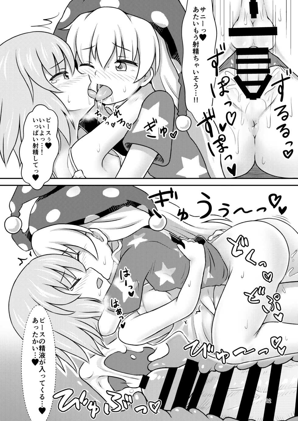 [Lunatic Traveler (Shiratsuki Shiori)] Yousei Sex Communication (Touhou Project) [Digital] - Page 12