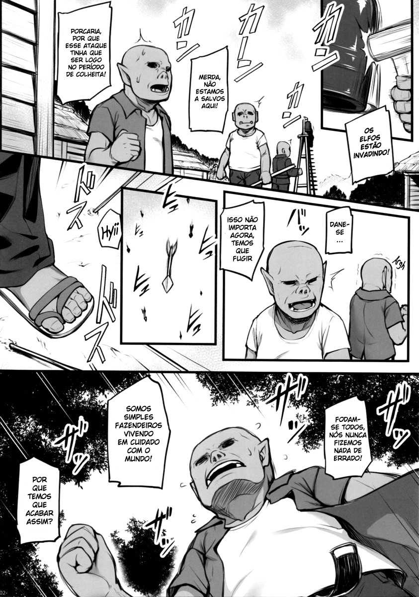 (C88) [Area14 (Kasei)] Watashi no Orc-san [Portuguese-BR] - Page 3